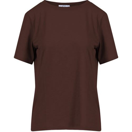 CC HEART ❤️ T-SHIRT, BASIS REGULAR T-SHIRT, CHOCOLATE NUT